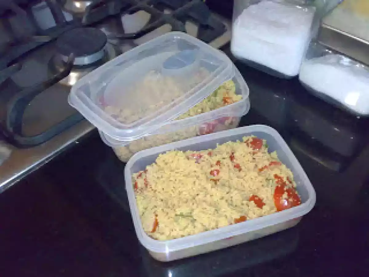 UNA GITA AL MARE COUS COUS POMODORINI E MENTA