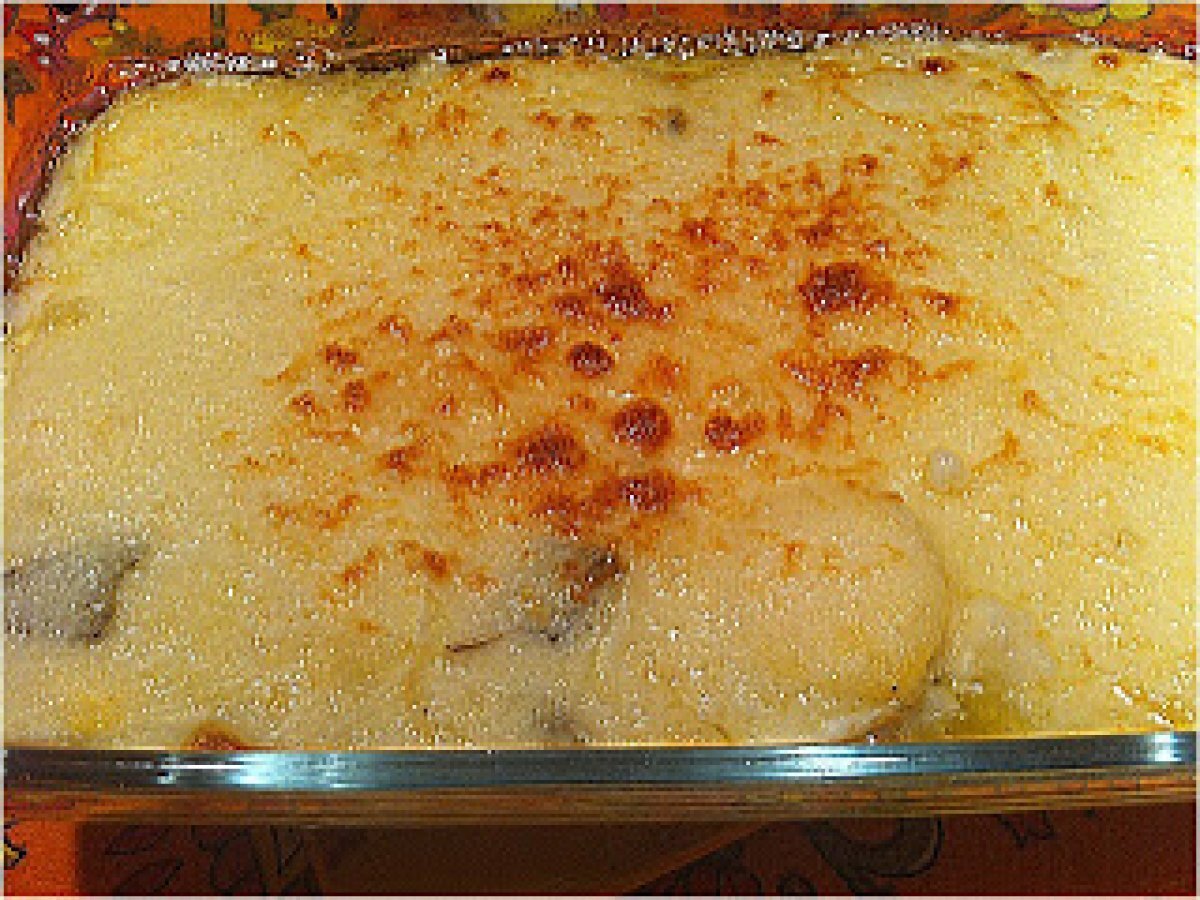 Uova al gratin con besciamella - foto 2