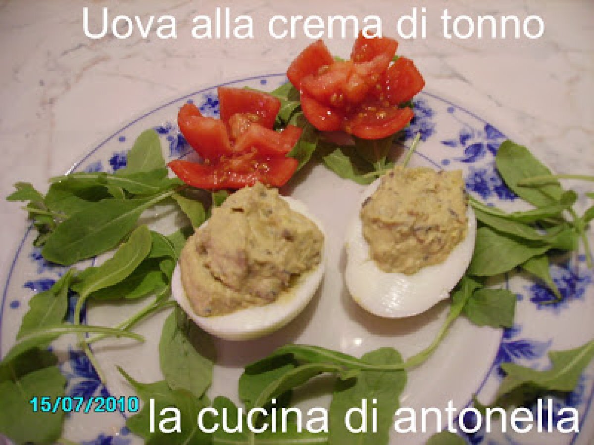 Uova alla crema di tonno - foto 2