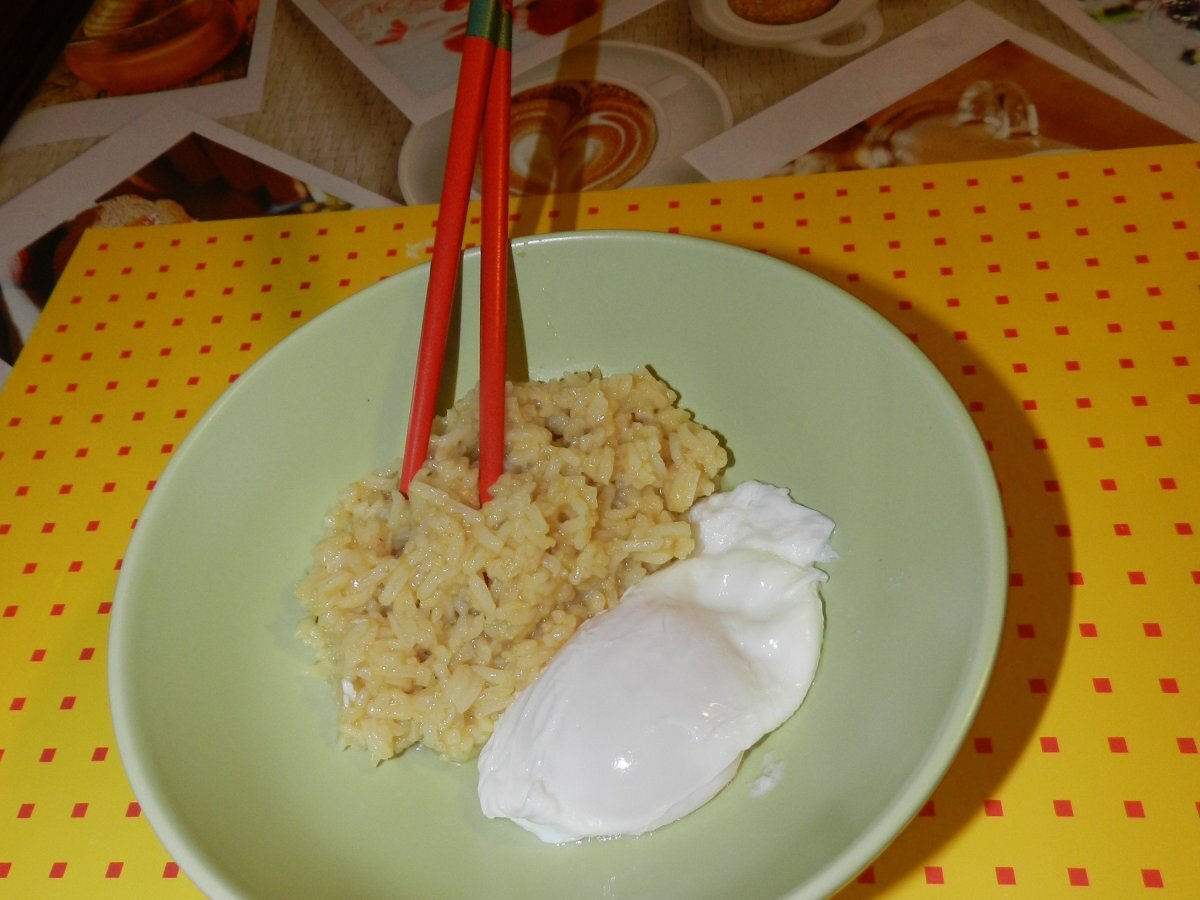 Uovo in Camicia con Riso al Curry