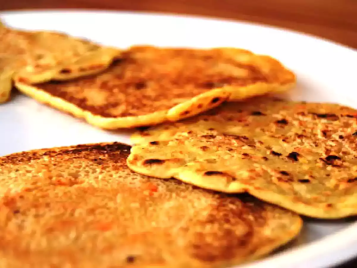 Uttapam alla Carota e Labne