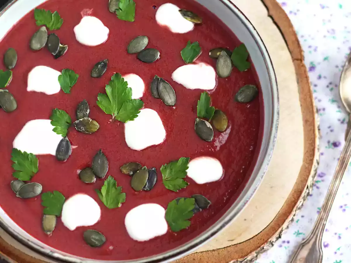 Vellutata di barbabietola - foto 2