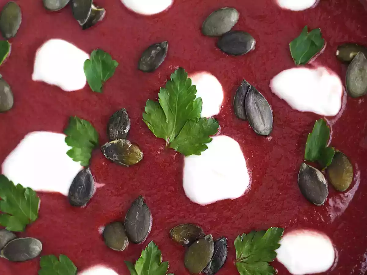 Vellutata di barbabietola - foto 4