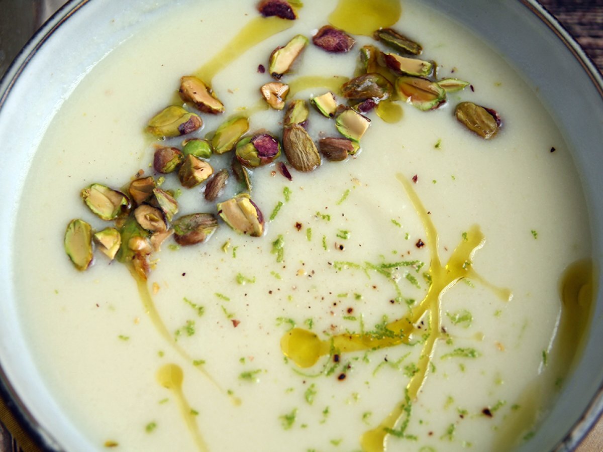 Vellutata di cavolfiore e pistacchi - foto 2