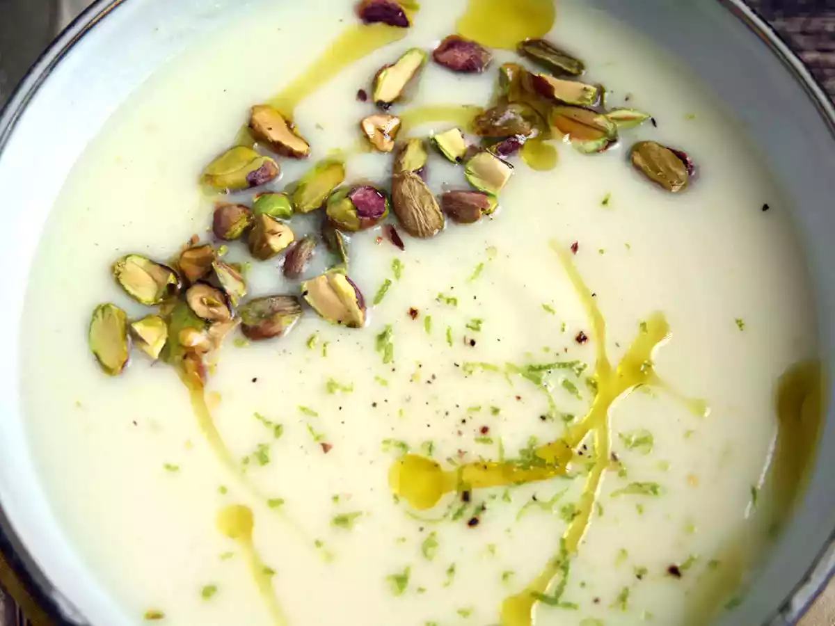 Vellutata di cavolfiore e pistacchi - foto 2