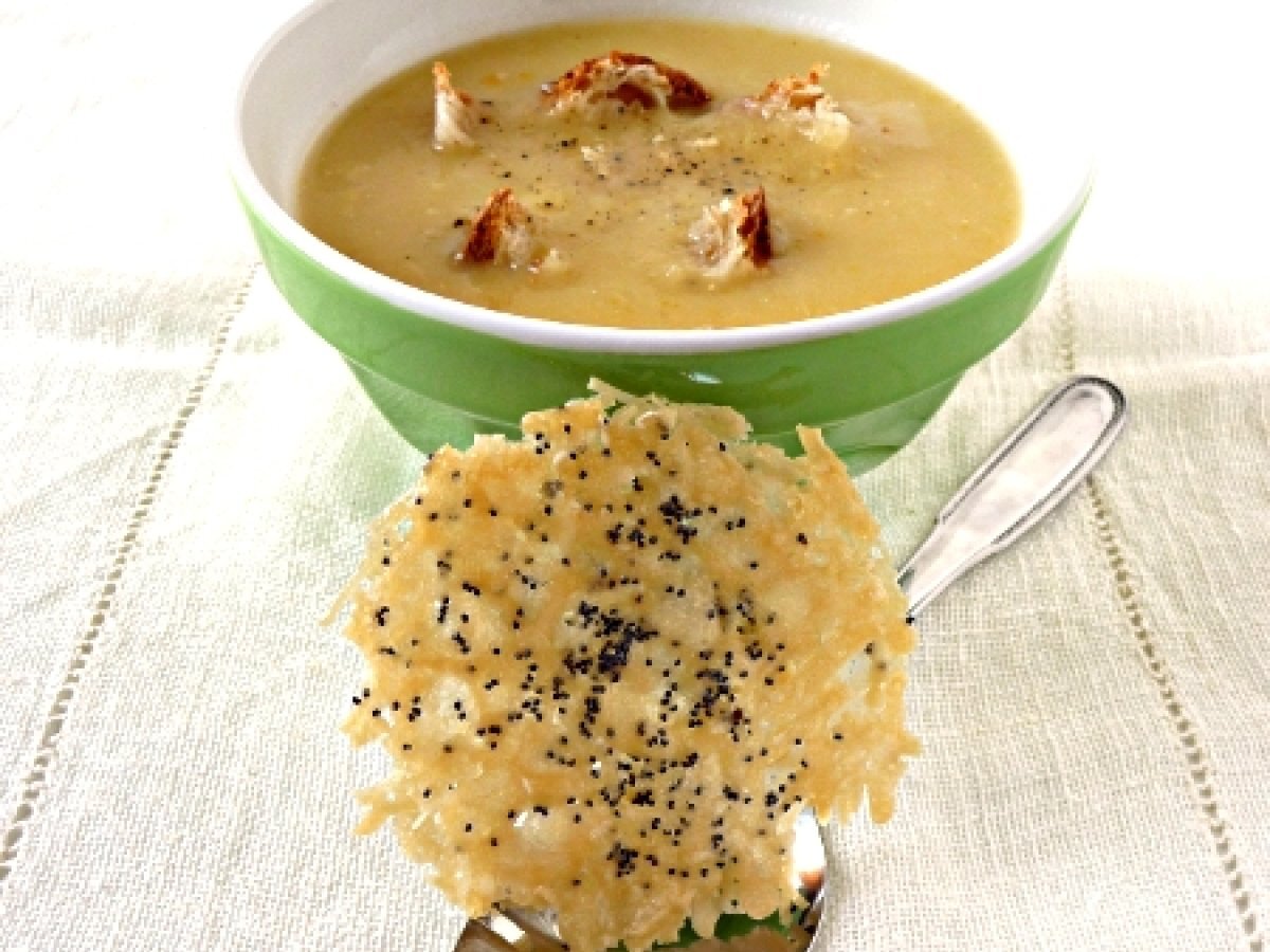 Vellutata di finocchio con chips di parmigiano, foto 2