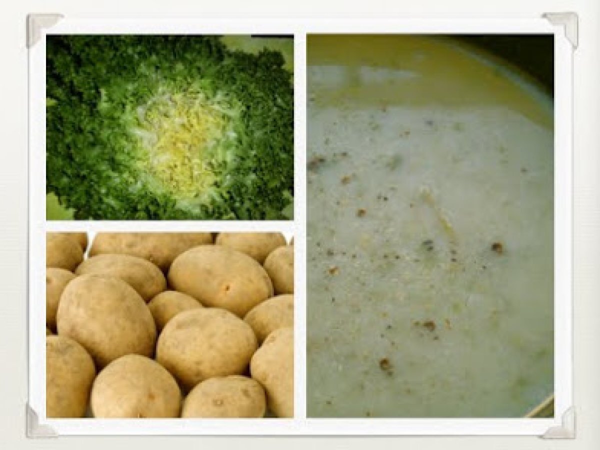Vellutata di Scarola e Patate...con uno spruzzo di Limone!