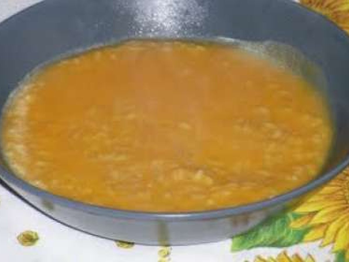 Vellutata di zucca e riso