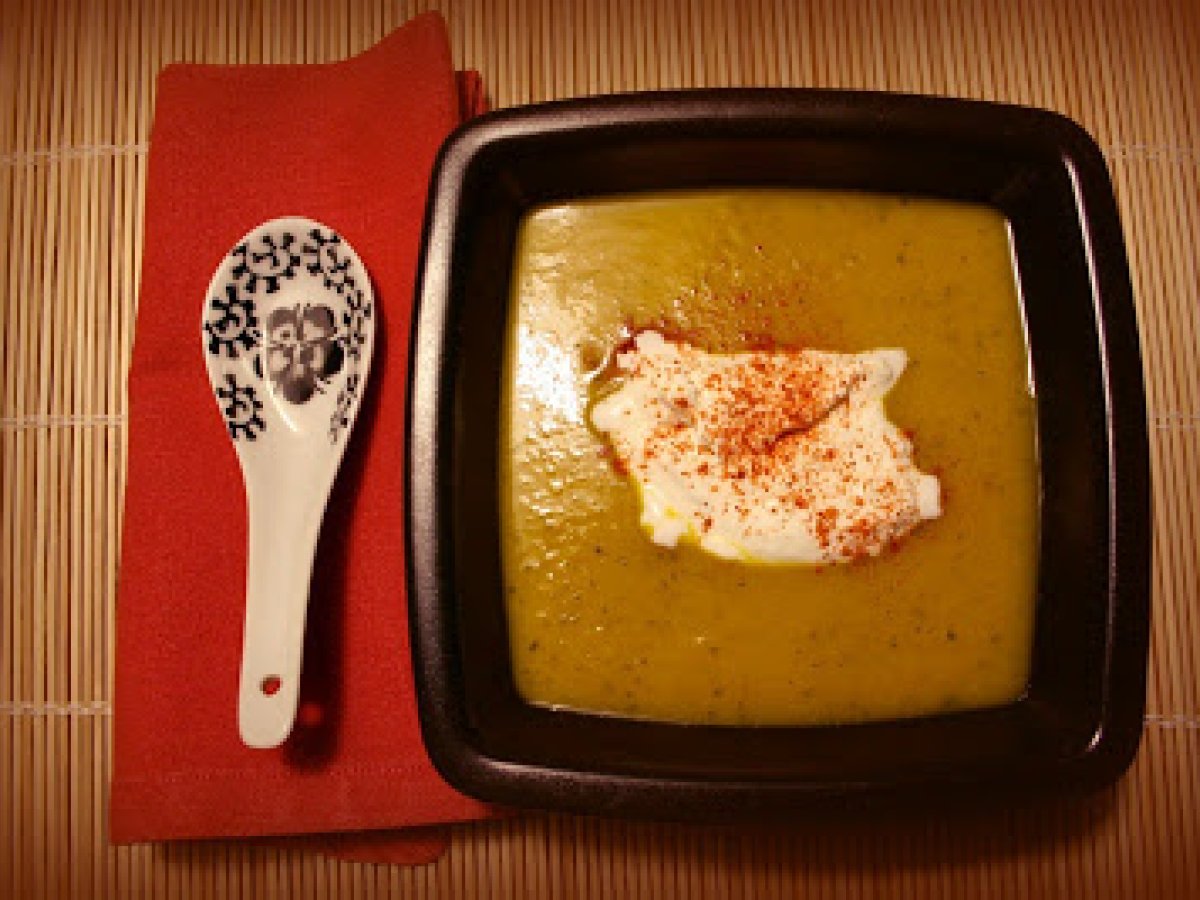 VELLUTATA DI ZUCCA E ZUCCHINE