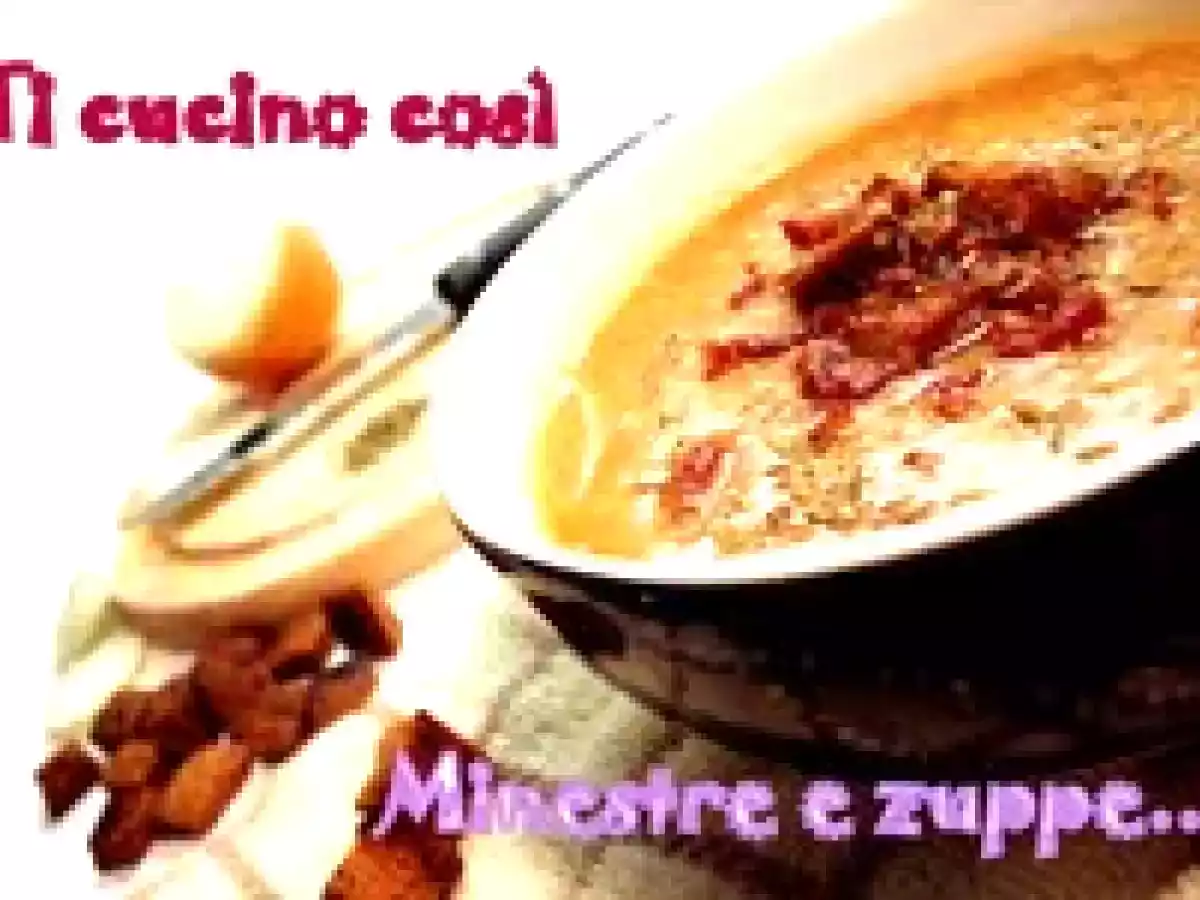 VELLUTATA DI ZUCCHINE E CIPOLLE - foto 2
