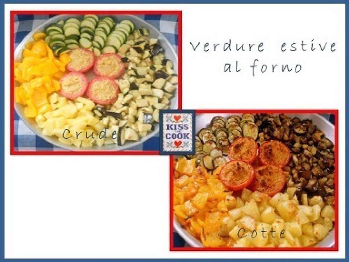 Verdure estive al forno