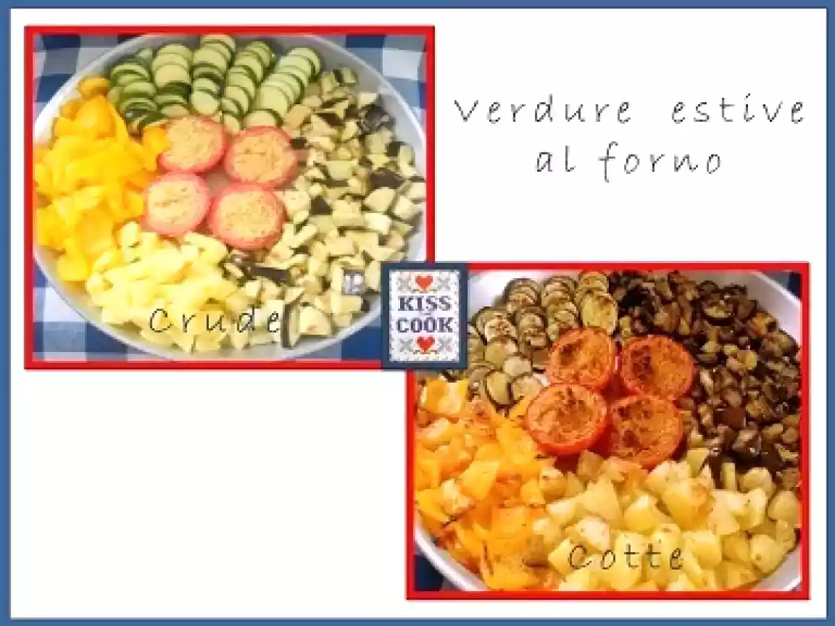 Verdure estive al forno