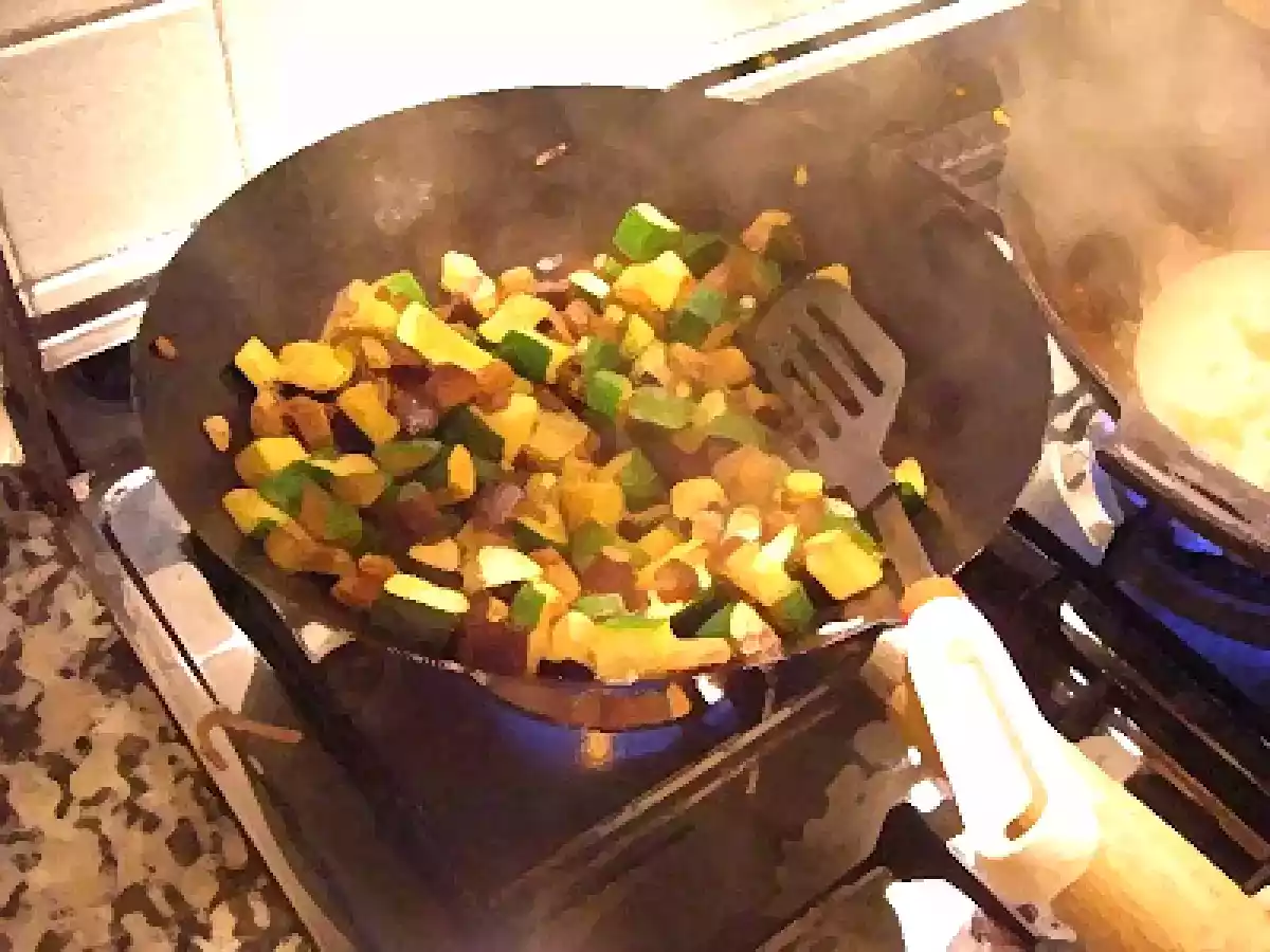 Verdure saltate al Wok