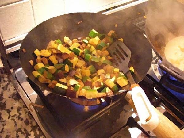 Verdure saltate al Wok