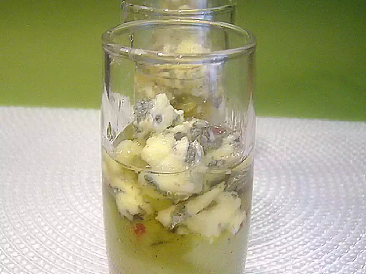 Verrine alla crema d'avocado, Roquefort e miele - foto 2