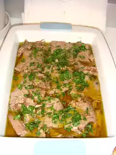 Vitello all'olio