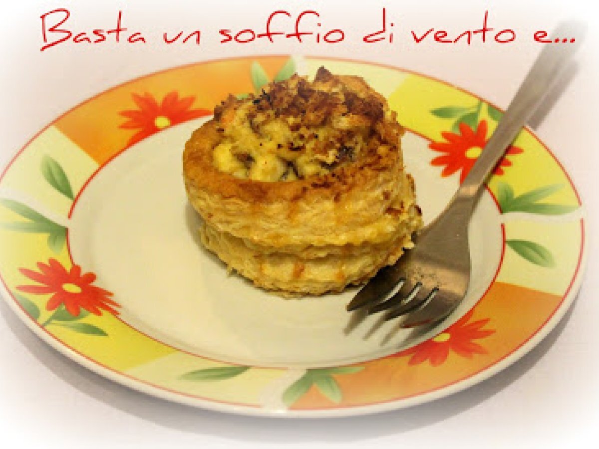 Vol-au-vent al sapore di mare