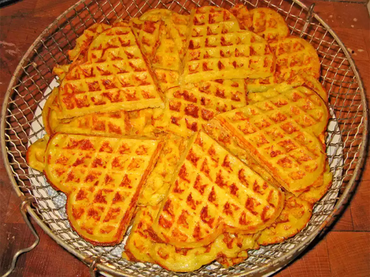 Waffel di patate