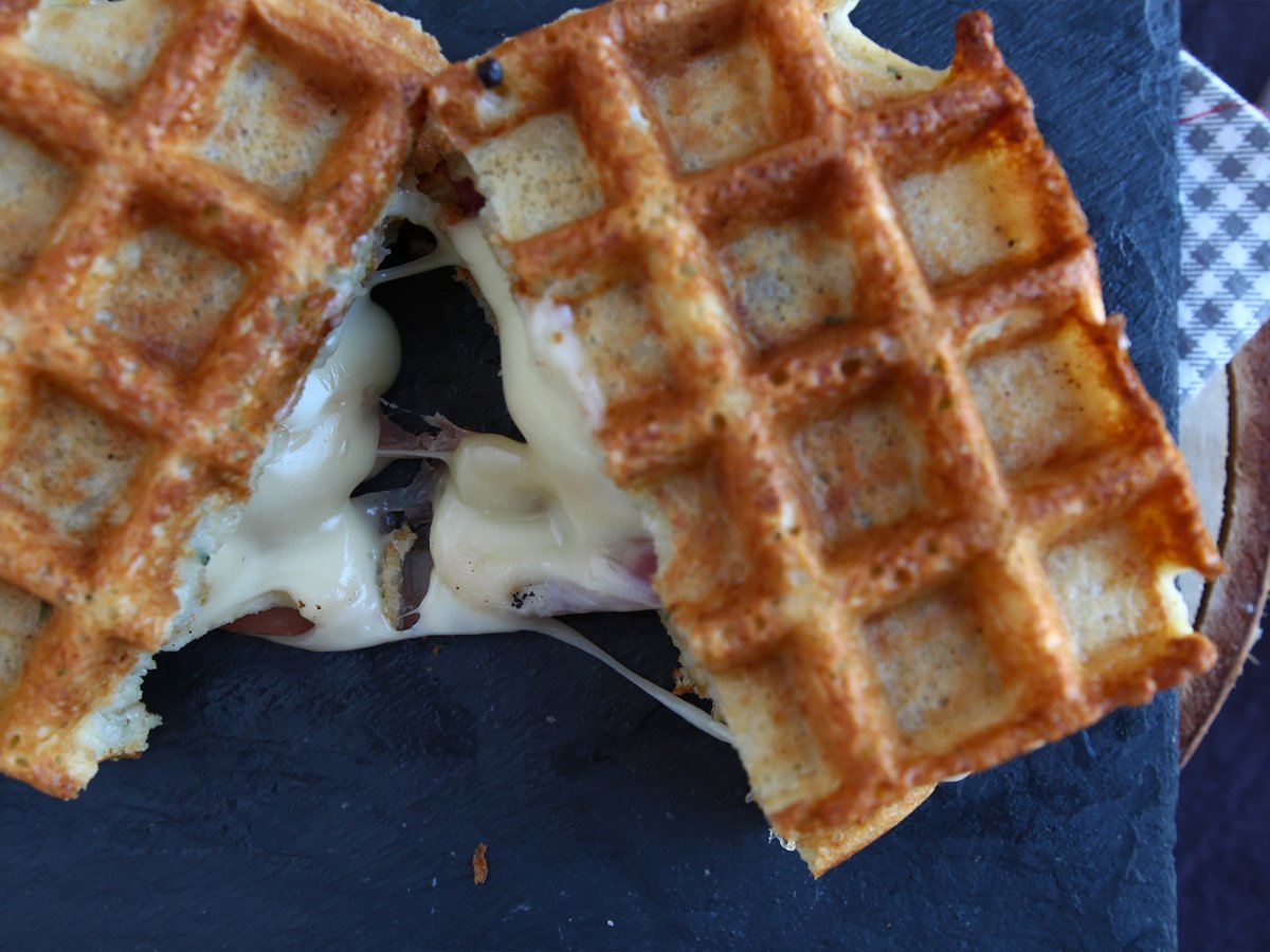 Waffles di patate farciti - foto 6