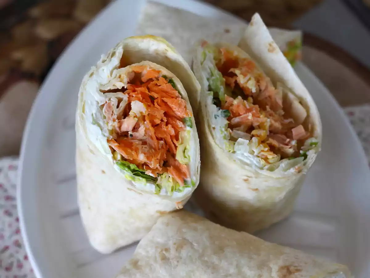 Wrap al salmone, il piatto gustoso per una cena veloce - foto 5