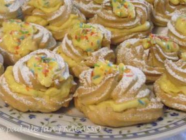 Zeppole di san giuseppe al forno