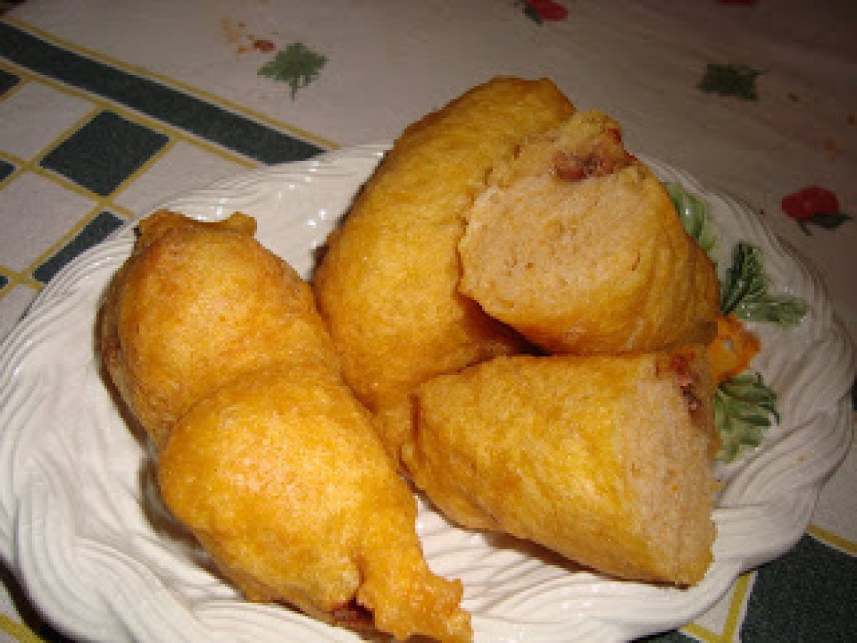 Zeppole di zucca gialla