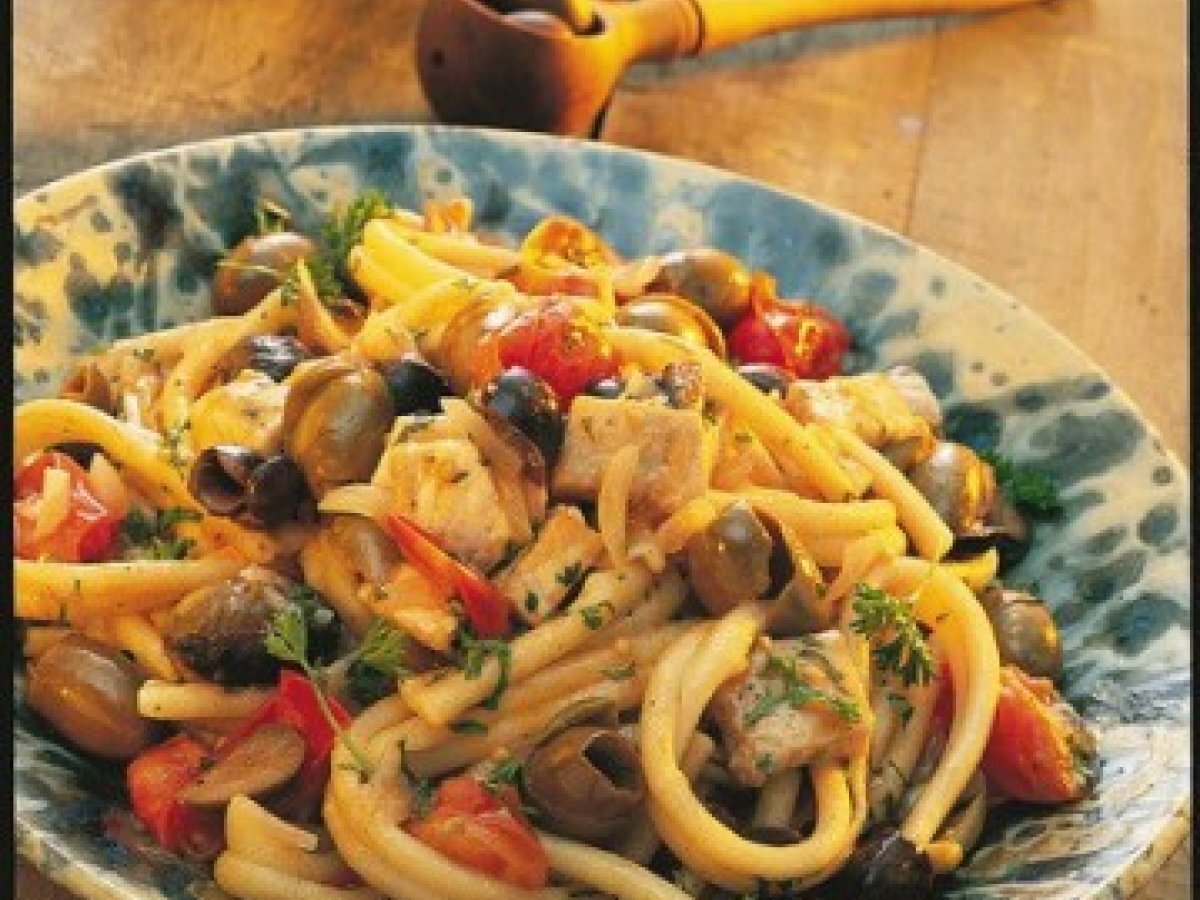 Ziti al ragù di pesce spada