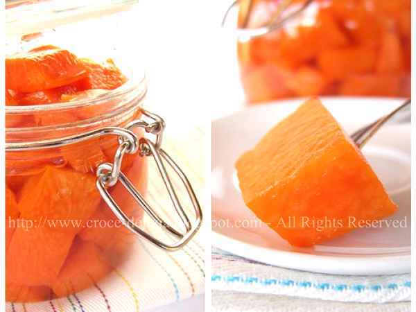 Zucca in agrodolce con zenzero, foto 2