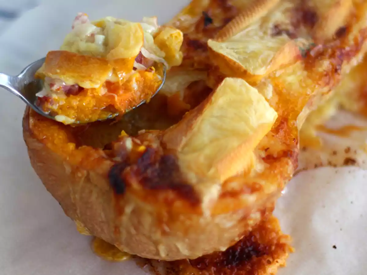 Zucca ripiena al forno - foto 4