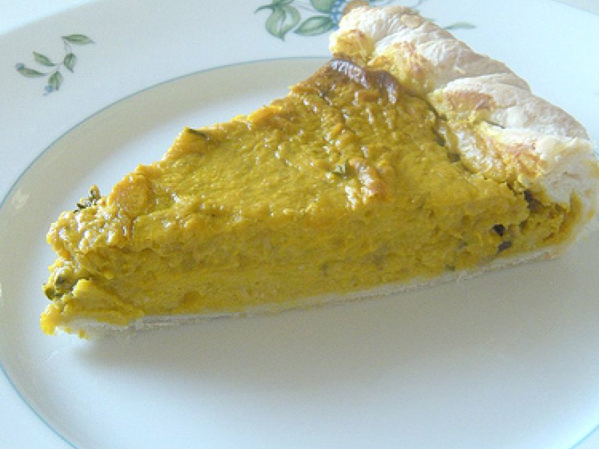 Zucche dure!! Torta salata di zucca.