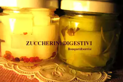 Zuccherini digestivi al limone e menta