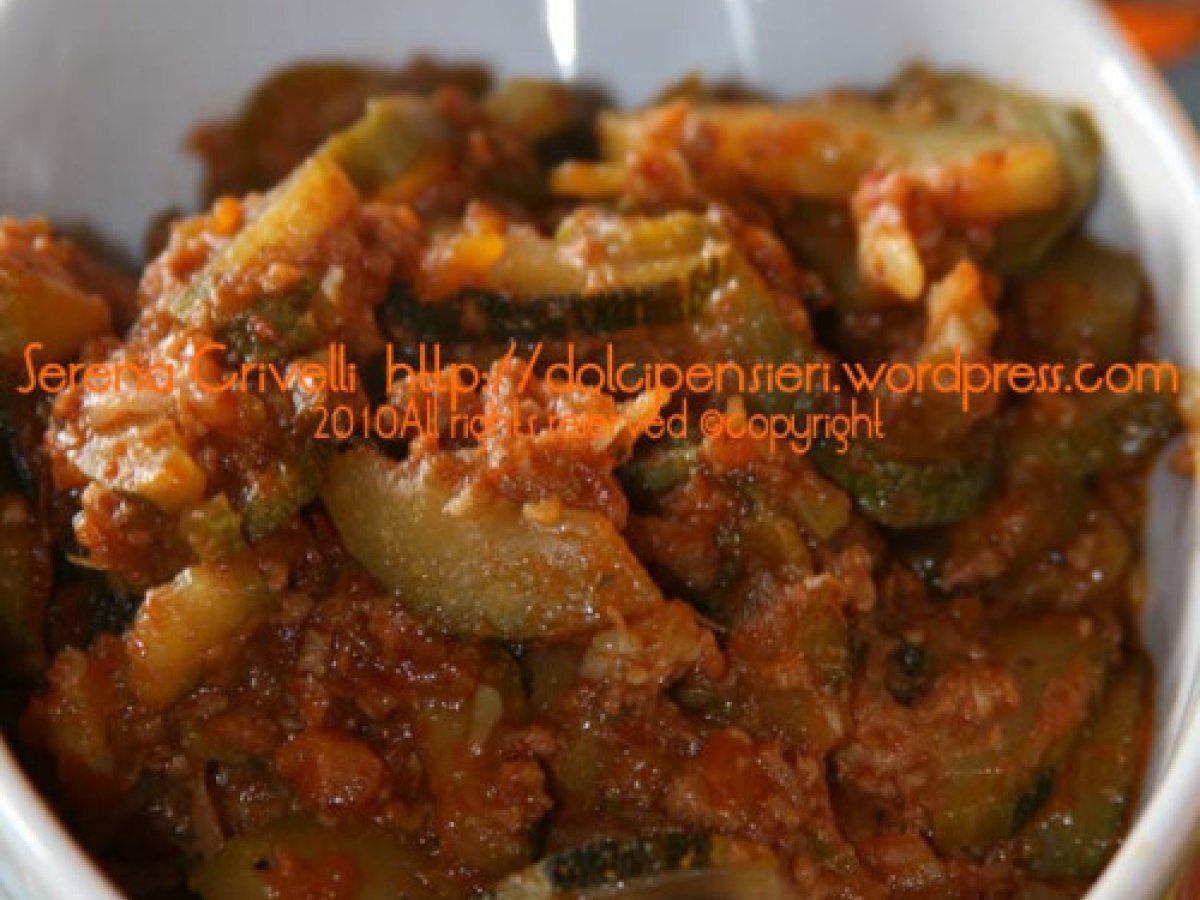 ZUCCHINE ALLA MESSICANA CON CARNE di Dolcipensieri - foto 2