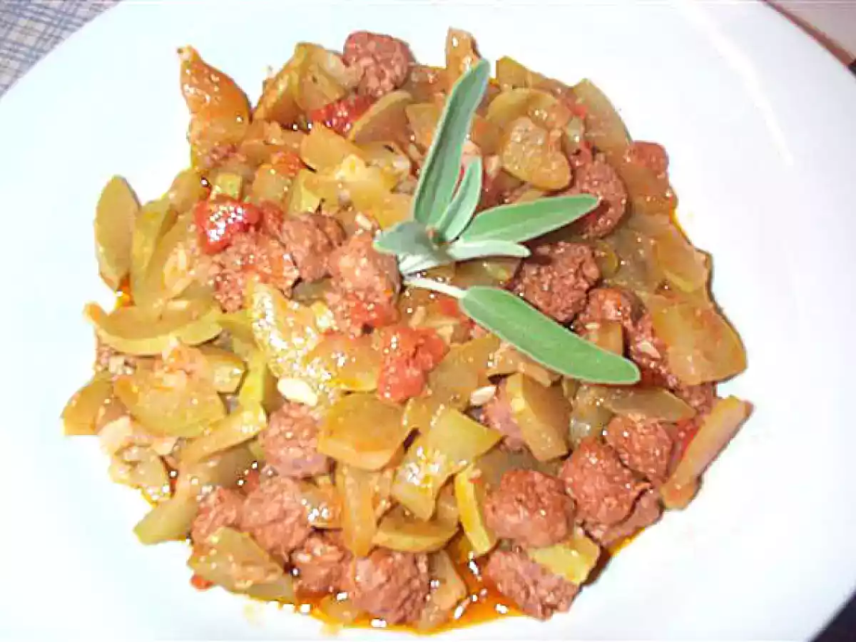 ZUCCHINE E SALSICCIA - foto 2