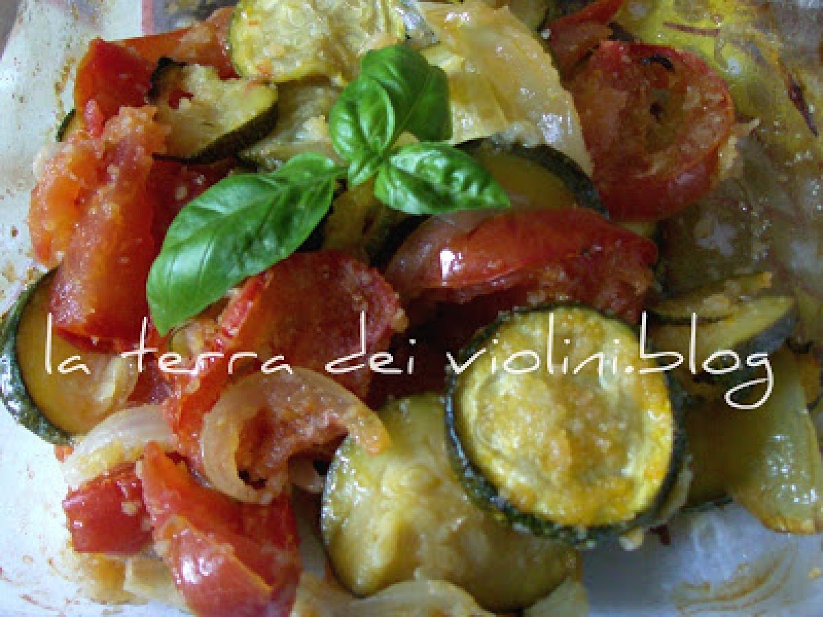 Zucchine, pomodori, cipolle...