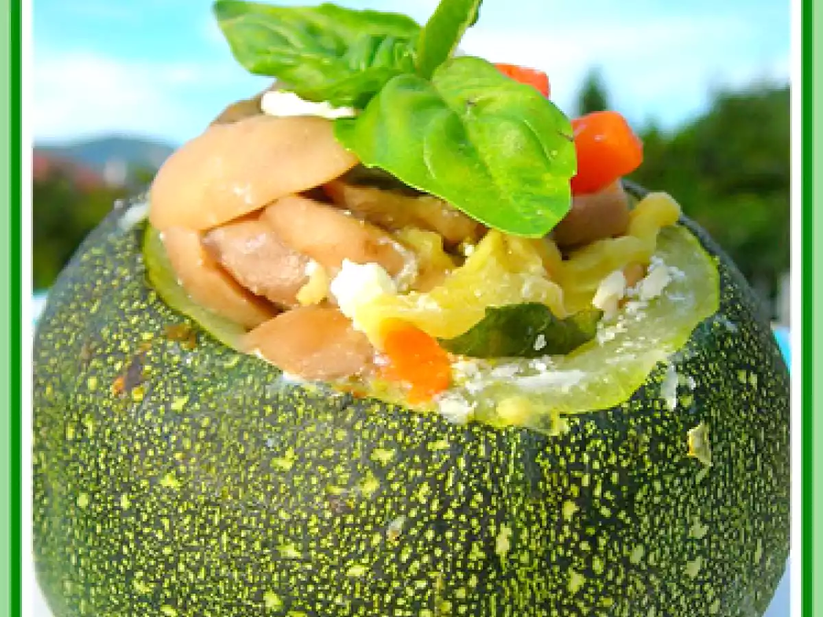 ZUCCHINE RIPIENE AI FUNGHI (light)