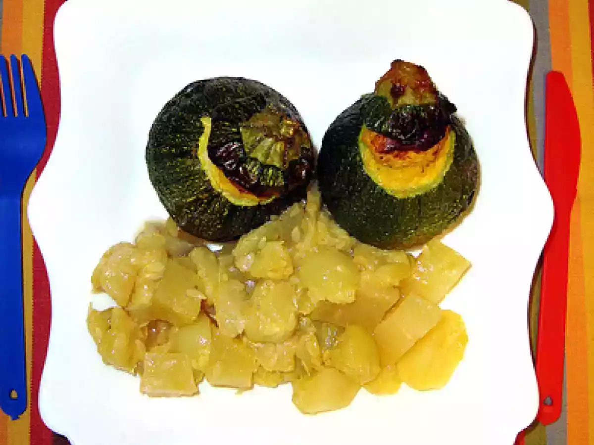 Zucchine ripiene con il varoma - foto 2