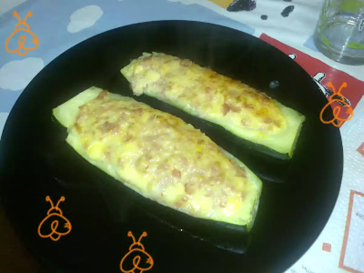 Zucchine ripiene con mortadella - foto 2