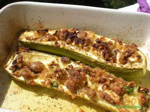 Zucchine Ripiene di Funghi Champignon, foto 2