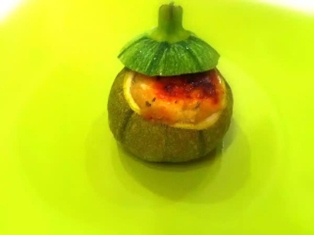 Zucchine ripiene senza carne