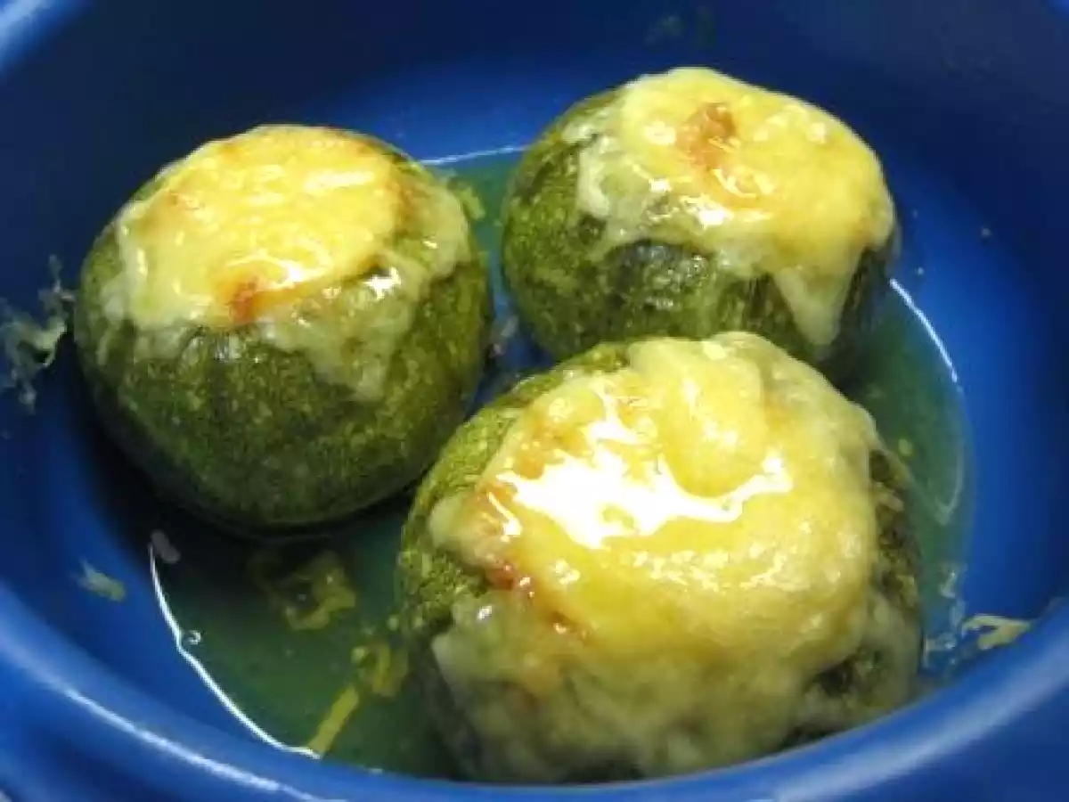 ZUCCHINE tonde RIPIENE