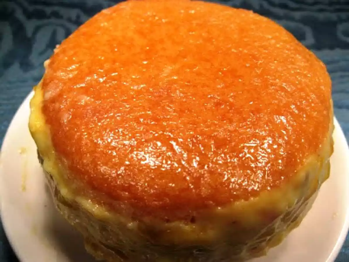 Zuccotto alla crema pasticcera e pesche - foto 2