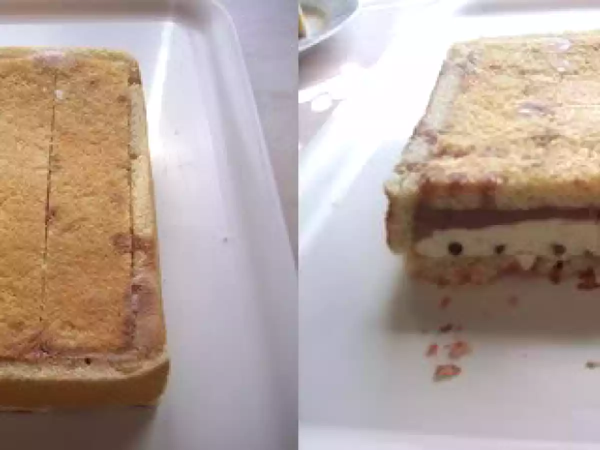 Zuccotto Gelato Nutella e Cema con Gocce - foto 2