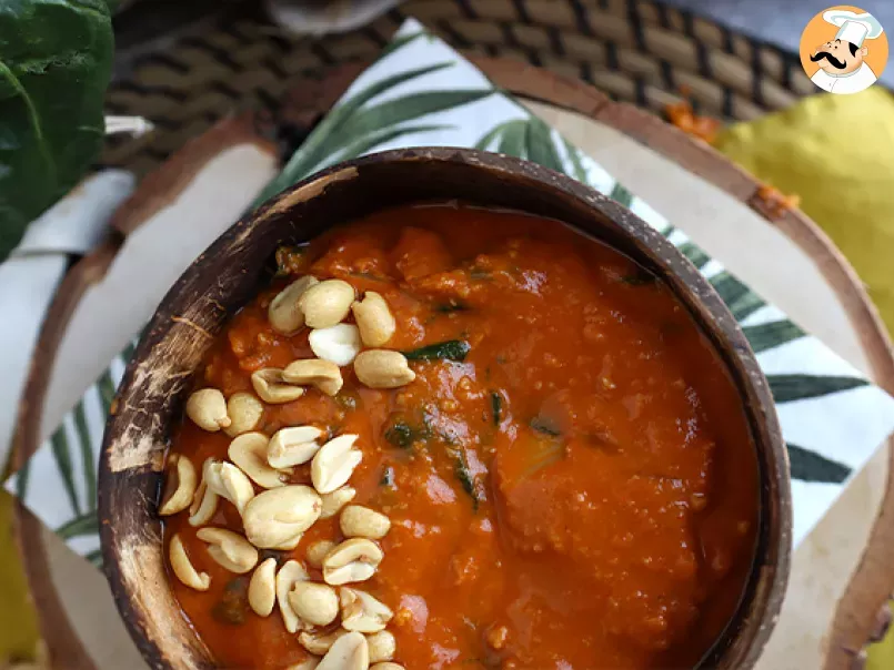 Zuppa Africana: pomodoro, arachidi e bietole - African Peanut soup