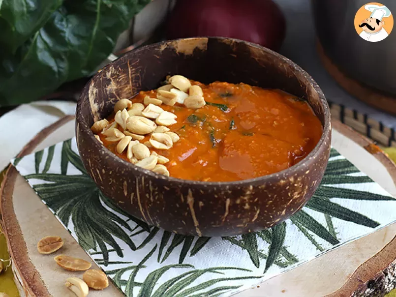 Zuppa Africana: pomodoro, arachidi e bietole - African Peanut soup - foto 5