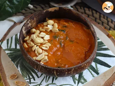 Zuppa Africana: pomodoro, arachidi e bietole - African Peanut soup - foto 2
