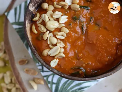 Zuppa Africana: pomodoro, arachidi e bietole - African Peanut soup - foto 3