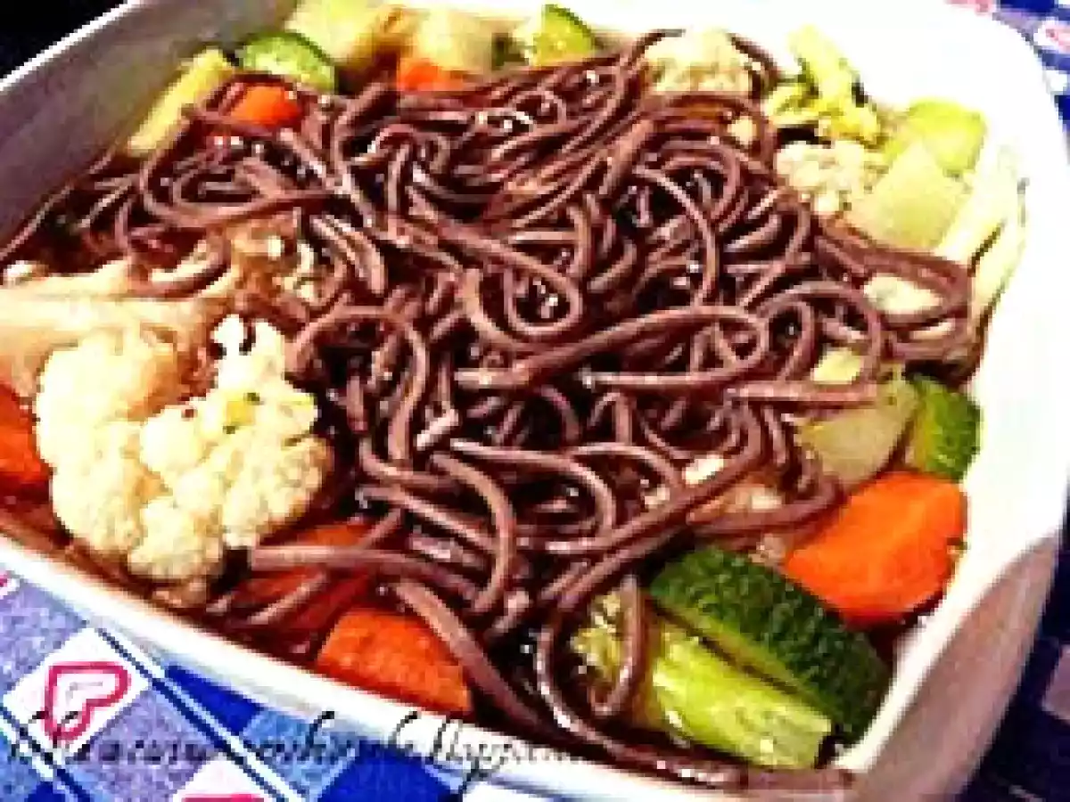 Zuppa con soba di fine inverno