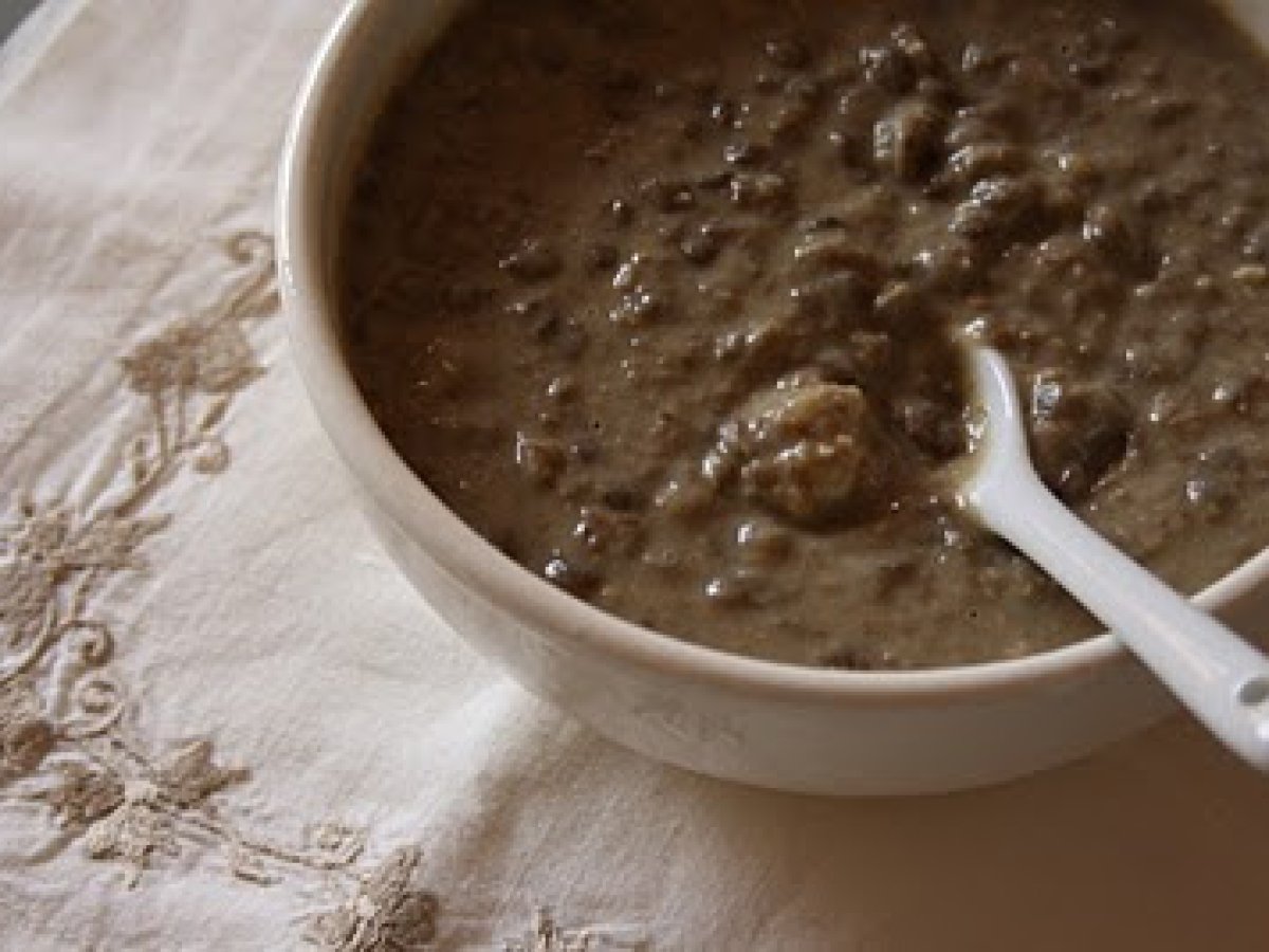 Zuppa cremosa di lenticchie al coriandolo - foto 2