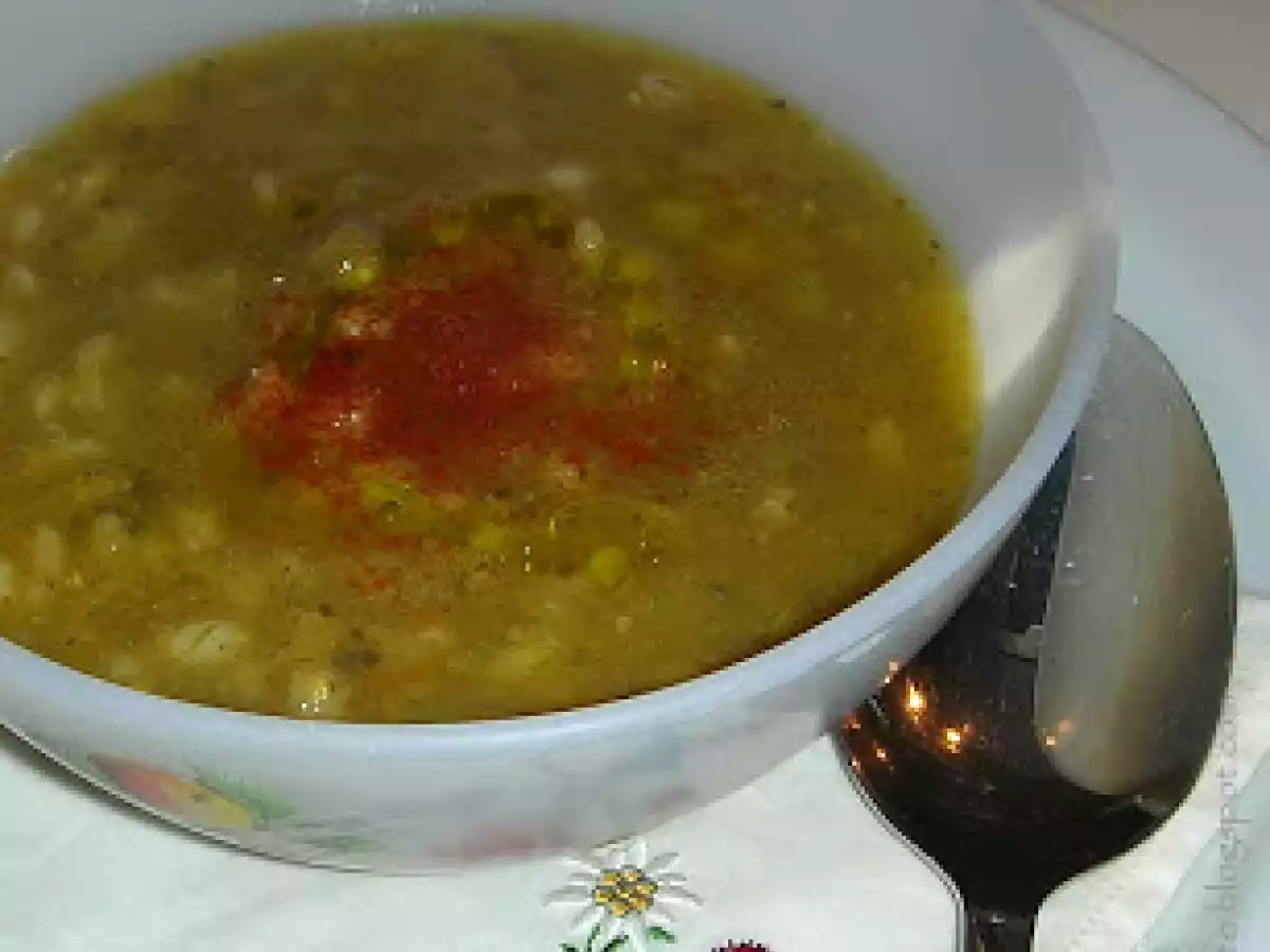 Zuppa d'orzo veloce veloce