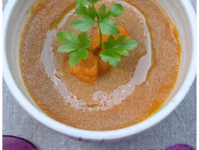 Zuppa di amaranto al curry